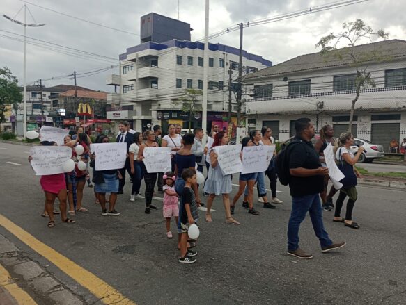 SEGURANÇA NAS ESCOLAS: SINDPMC ESTEVE PRESENTE NA PASSEATA DAS MÃES